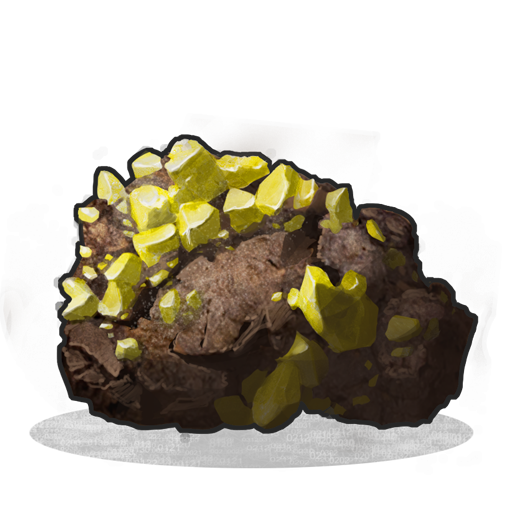 sulfur-ore